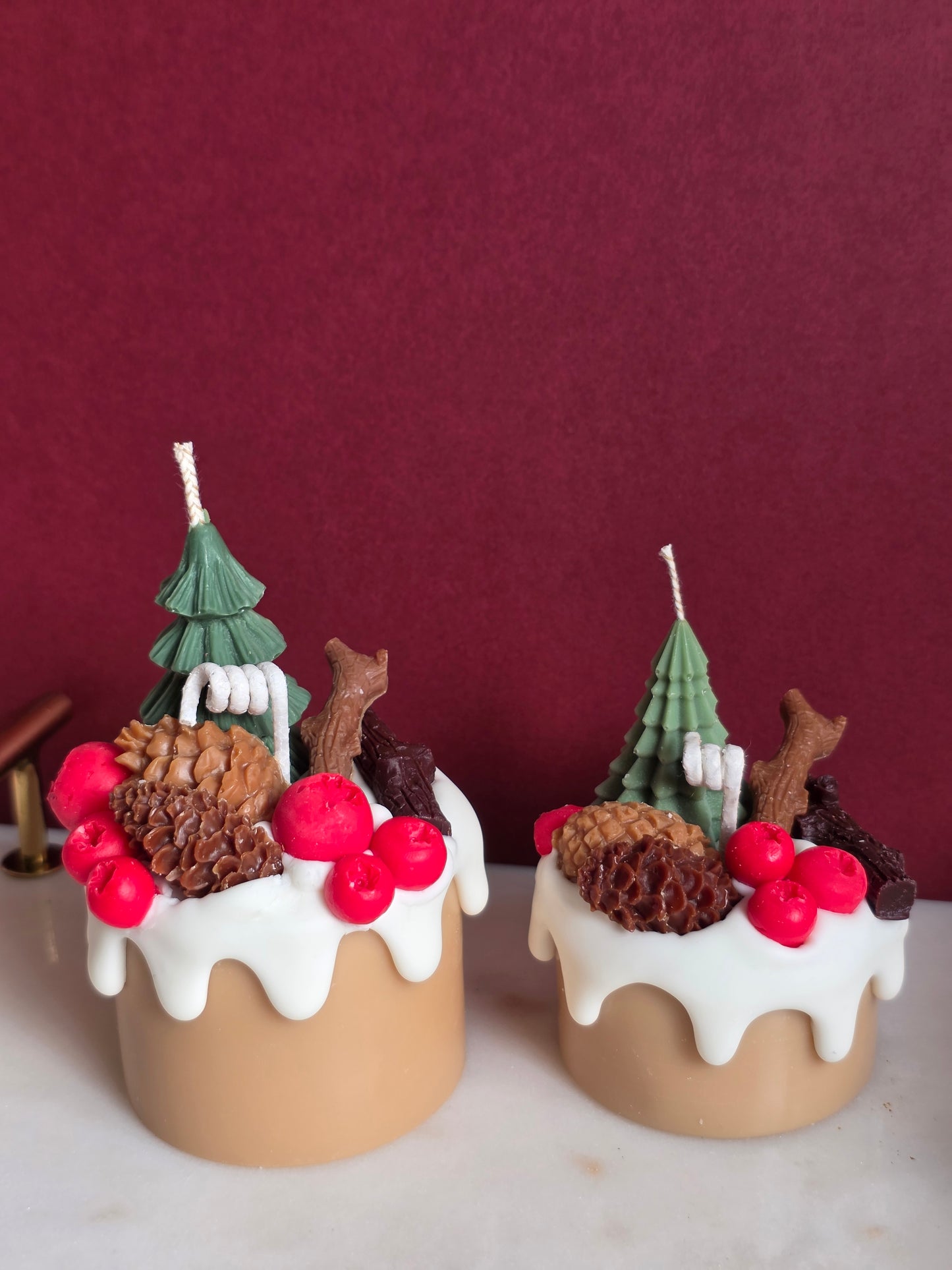 Dripcake candle holiday dreams