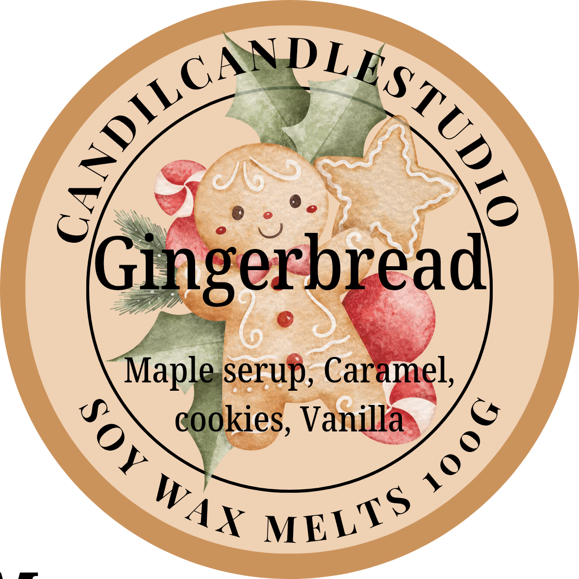 Gingerbread wax melts