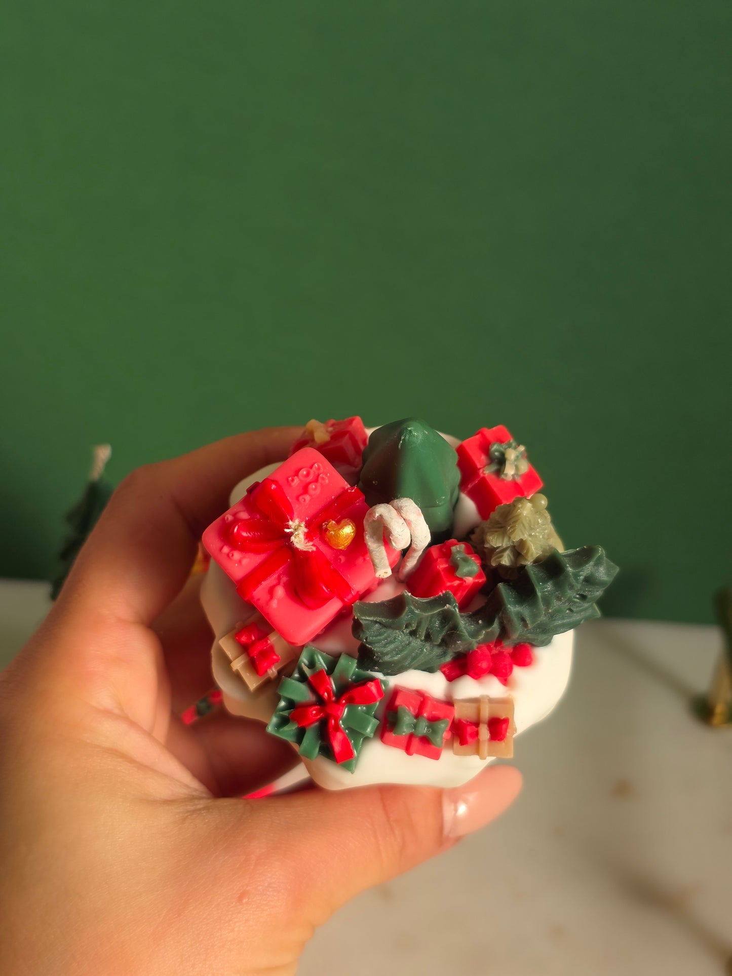 Dripcake candle Merry Christmas