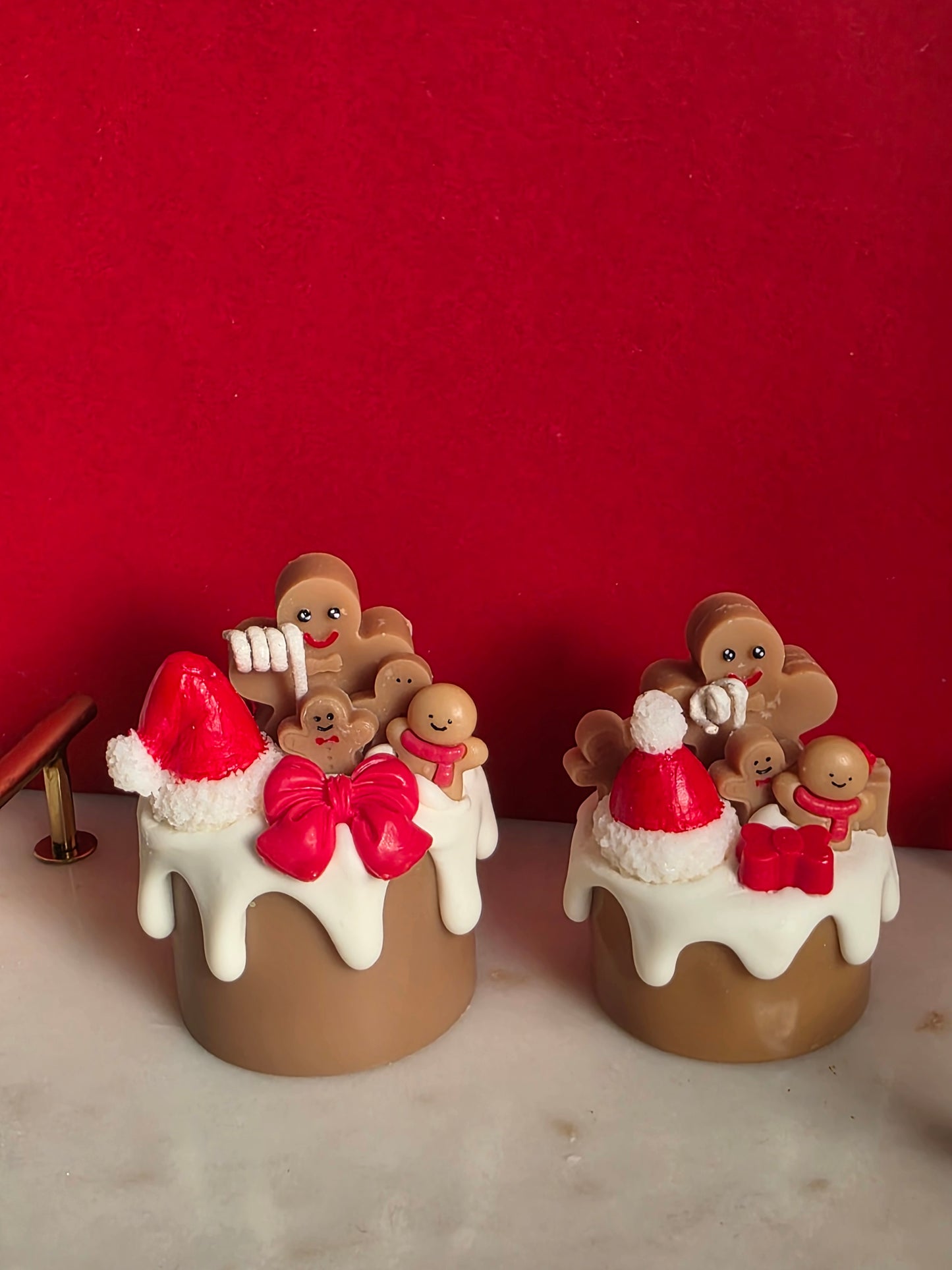 Dripcake candle Gingerbread