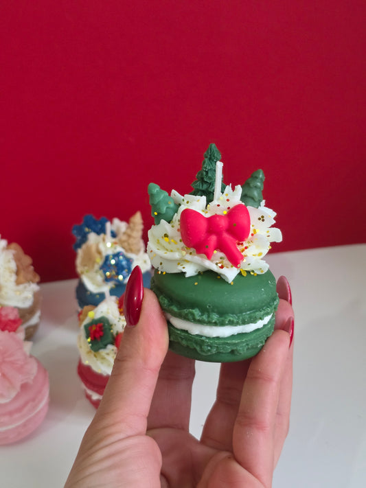Christmas macarons