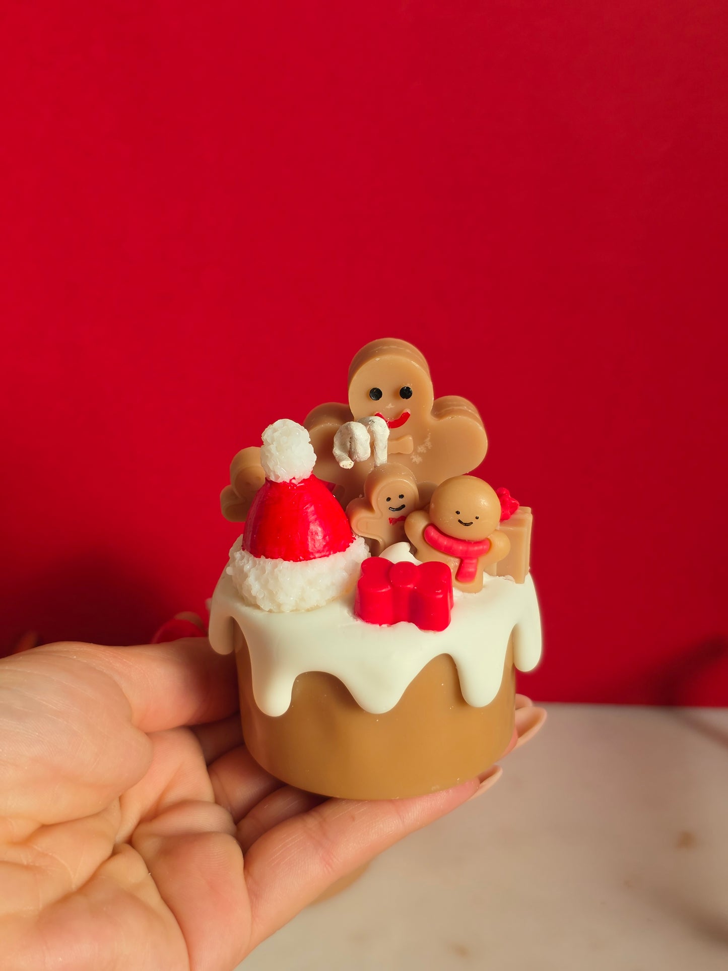 Dripcake candle Gingerbread
